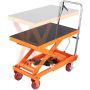 Wózek do stołu podnośnego nożycowego hydraulicznego, 1100 funtów, 35,4 cala