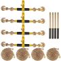 Ratchet chain binder G80, 0.8–0.9 cm, 3220 kg, 4 pcs.