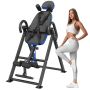 Reversible table with back stretcher, 136 kg, blue-black