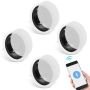 Głośniki sufitowe Bluetooth 6,5 cala, 150W, do wbudowania w ścianę, 4 szt.