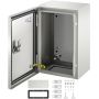 Стальная электромонтажная коробка NEMA 4X, 30x20x15 см, степень защиты IP66.