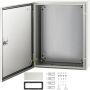 NEMA 4X steel electrical box, 50x40x15 cm, IP66, outdoor/indoor