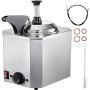 Caramel heater with cheese pump, stainless steel, 30-110℃