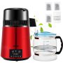 Water distiller 1 l/h with timer, 4 L glass jug, 750 W