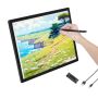 LED Light Board A3, Rechargeable Black Drawing Board