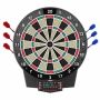 Elektroniczna tarcza do darta, 391 mm, 43 gry, 8 graczy, wyświetlacz LCD
