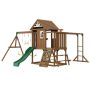 Wooden 10-in-1 Playground Swing with Slide and Ladder