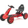 Dziecięcy gokart terenowy na pedały, czerwony, 3-8 lat.