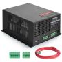 CO2 laser power supply, 100 W, with protection and cooling