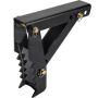 18 inch excavator thumb, 12mm bolts, black steel