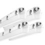 LED vapor-proof luminaire, 1270 mm, 60 W, IP65, 5000 K, adjustable flow