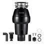 Garbage disposer 3/4 HP, 3600 rpm, for food waste