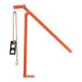 T-shaped post remover 91.4 cm with 119 cm lifting chain