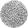 Galvanized coil chain 3/16" x 100' with quick connectors, 1100 lb load capacity