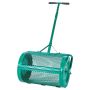 Compost and grass seed spreader, 24 inch, steel, adjustable