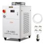 Przemysłowa chłodnica wody CW6000, 1500 W, zbiornik 15 l, ze sprężarką