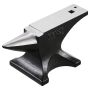 Single horn cast steel anvil, 25 pounds, for blacksmiths
