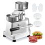 Commercial hamburger press 100mm stainless steel with paper