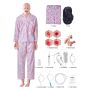 Nursing training PVC manikin, life-size, male/female
