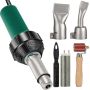 Zgrzewarka do tworzyw sztucznych, 1600 W, 220 V, 4 szt. pistoletów PVC, regulacja temperatury 40-600 ℃