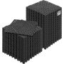 Poduszki modułowe antypoślizgowe z PVC 30x30 cm, 50 szt., czarne