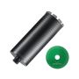 Wiertło diamentowe 10,8 cm do cegły i betonu, adapter, głębokość 24,1 cm