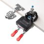 Zawias drzwiowy ze stopu aluminium 35 mm, ukryty, do montażu w szafkach