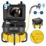 Kamera inspekcyjna do kanalizacji, 30 m, ekran HD 9", IP68, 12 diod LED, zoom 36x