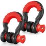 2 szt. 19 mm zacisków typu D-ring z trzpieniem gwintowanym 22,2 mm