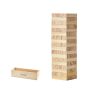 Wooden flipping game, 54 blocks, pine wood, in a box