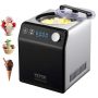 Automatyczna maszyna do lodów, jogurtów i gelato o pojemności 1,9 l, czarna