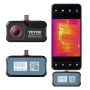 Thermal imaging camera for android, 256x192 IR, 25 Hz, IP54