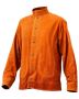 Fire and water resistant oxhide welding jacket XL