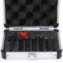 7-piece indexable turning tool holders, 1 cm, CNC, aluminum body, carbide inserts