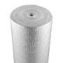 Podwójna folia aluminiowa, pianka EPE w rolce, 3,2 mm, 24 cale x 25 stóp.