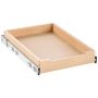 Pull-out wooden cabinet shelf, 36x53 cm, soft close.
