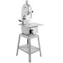Electric meat saw, 1800 W, stainless steel, 7 cm cutting thickness, 5 blades