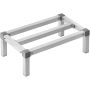 Aluminiowy regał towarowy, 24x14 cali, udźwig 1000 funtów