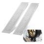 Przenośne aluminiowe rampy załadunkowe, 2 szt., 1200 x 215 mm, antypoślizgowe