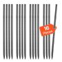 16 inch galvanized rebar, 16 pcs, ground anchors