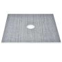 Shower enclosure cornice and tray set, 1828x1828 mm, EPS with waterproof fabrics