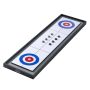Przenośny, 45-calowy zestaw do gry w shuffleboard i curling, dwustronny