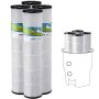 Pool filter cartridge, 4 x 130 sq. ft., compatible with pentair CCP520