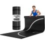 Mata do sztuk walki z PVC, wodoodporna, 3x3 m, czarna