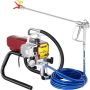 Professional airless wall paint sprayer, 1800 W, 22 mpa, 15 m hose