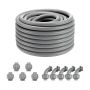 Rura elektroinstalacyjna PVC 19,1 mm, elastyczna, 30,5 m, niemetalowa