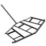 Undercarriage grader, 213 cm, Q235 steel, trailed harrow, for tractors UTV