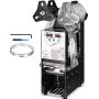 Fully automatic cup sealing machine, black, 180 mm height, for 90-95 mm cups