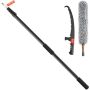 Manual retractable tree pruner, steel blade, aluminum handle, 1.5-6.1 m