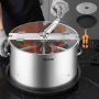 Manual hydroponic bud trimmer, 370 mm, stainless steel